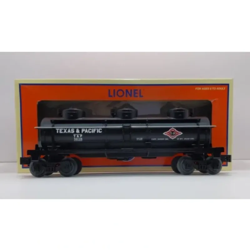 Trains*Lionel 6-36128 O Gauge Texas & Pacific 3-Dome Tank Car - Model Train Junction: Quality Parts and Art Supplies
