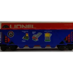 Trains*Lionel 6-7504 O Gauge 75th Anniversary Off-Track Accessories Covered Hopper LN/Box - Model Train Junction: Quality Parts and Art Supplies