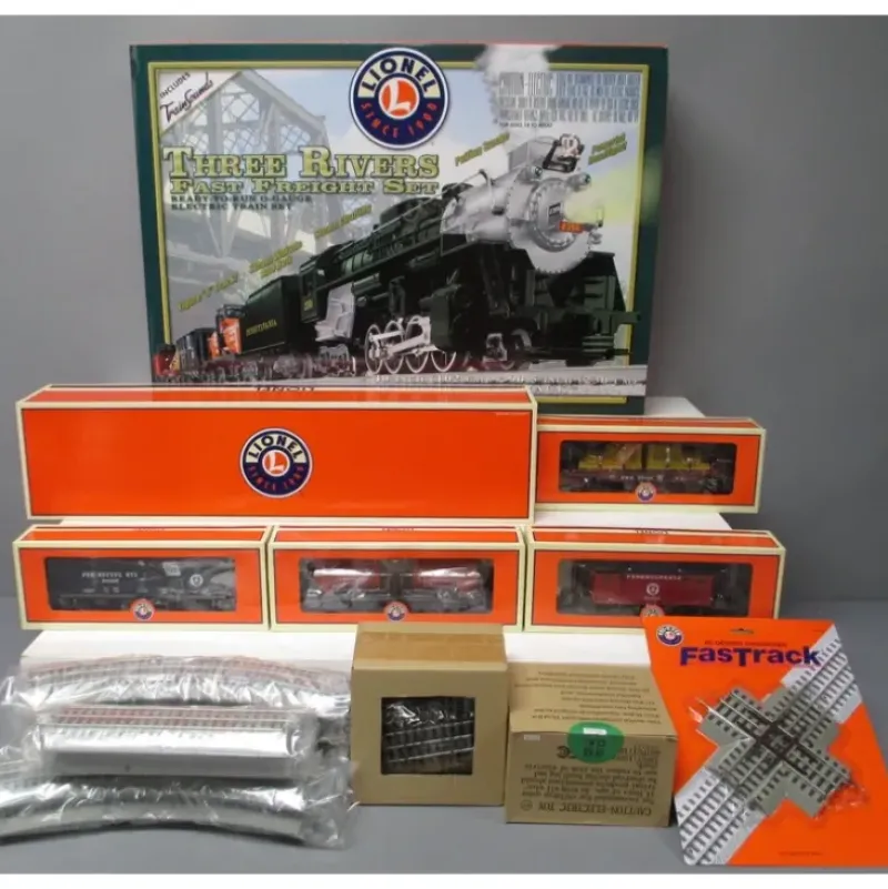 Trains*Lionel 6-11170 O Gauge Three Rivers Fast Freight Steam Train Set - Model Train Junction: Quality Parts and Art Supplies