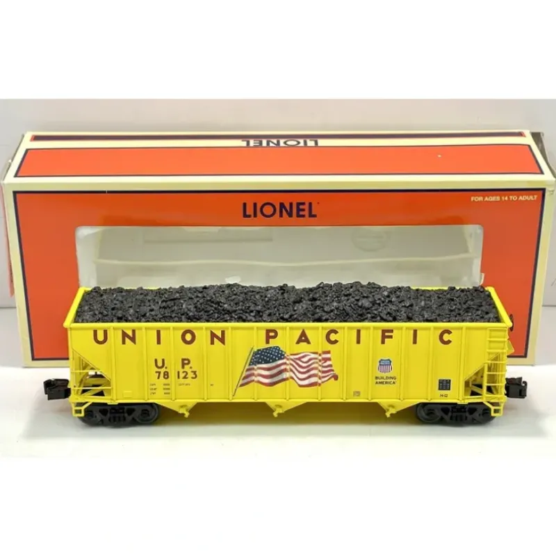 Trains*Lionel 6-27432 O Gauge Union Pacific 3-Bay Open Hopper #78123 - Model Train Junction: Quality Parts and Art Supplies