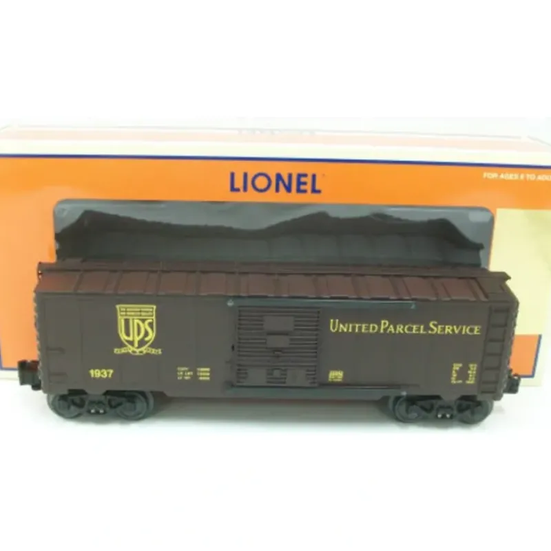 Trains*Lionel 6-25042 O Gauge UPS Centennial Boxcar #1937 - Model Train Junction: Quality Parts and Art Supplies