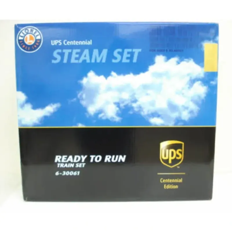 Trains*Lionel 6-30061 O Gauge UPS Centennial Steam Train Set - Model Train Junction: Quality Parts and Art Supplies