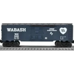 Trains*Lionel 6-25087 O Gauge Wabash Boxcar #6439 - Model Train Junction: Quality Parts and Art Supplies