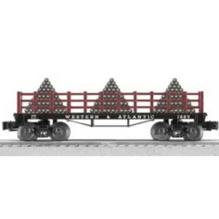 Trains*Lionel 6-39490 O Gauge Western & Atlantic Cannonball Flatcar - Model Train Junction: Quality Parts and Art Supplies