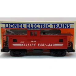 Trains*Lionel 6-19704 O Gauge Western Maryland Extended Vision Caboose w/Smoke LN/Box - Model Train Junction: Quality Parts and Art Supplies