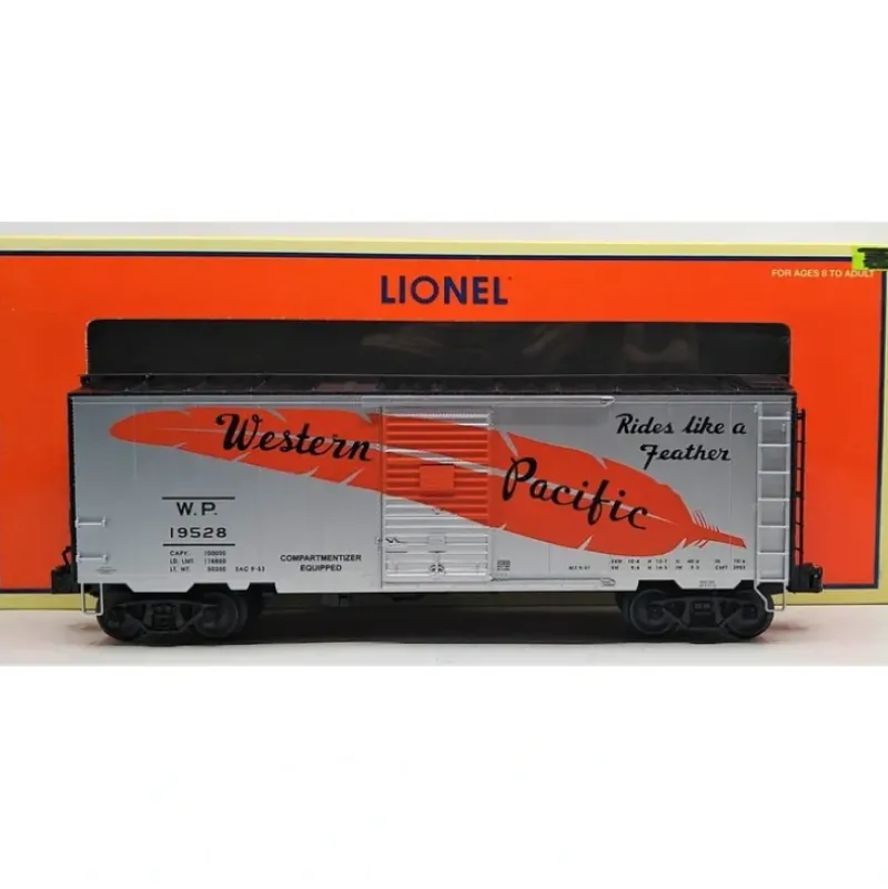 Trains*Lionel 6-27225 O Gauge Western Pacific PS-1 Boxcar #19528 - Model Train Junction: Quality Parts and Art Supplies