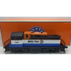 Trains*Lionel 6-28594 O Gauge White Pass & Yukon NW-2 Diesel Switcher #120 - Model Train Junction: Quality Parts and Art Supplies
