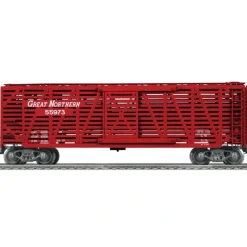 Trains*Lionel 6-22528 O Great Northern Stock Car #55973 - Model Train Junction: Quality Parts and Art Supplies