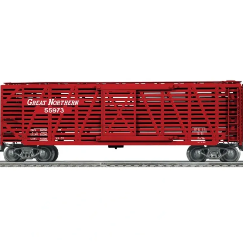 Trains*Lionel 6-22528 O Great Northern Stock Car #55973 - Model Train Junction: Quality Parts and Art Supplies