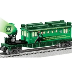 Trains*Lionel 2428300 O Green Lantern Power Ring Searchlight Caboose - Model Train Junction: Quality Parts and Art Supplies