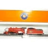 Trains|Lionel 6-28699 O Holiday Red 2-8-2 Steam Locomotive & Tender #25 - Model Train Junction: Quality Parts and Art Supplies