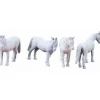 Trains*Lionel 6-21611 O Horses Circus Animals Figures (Set of 4) - Model Train Junction: Quality Parts and Art Supplies