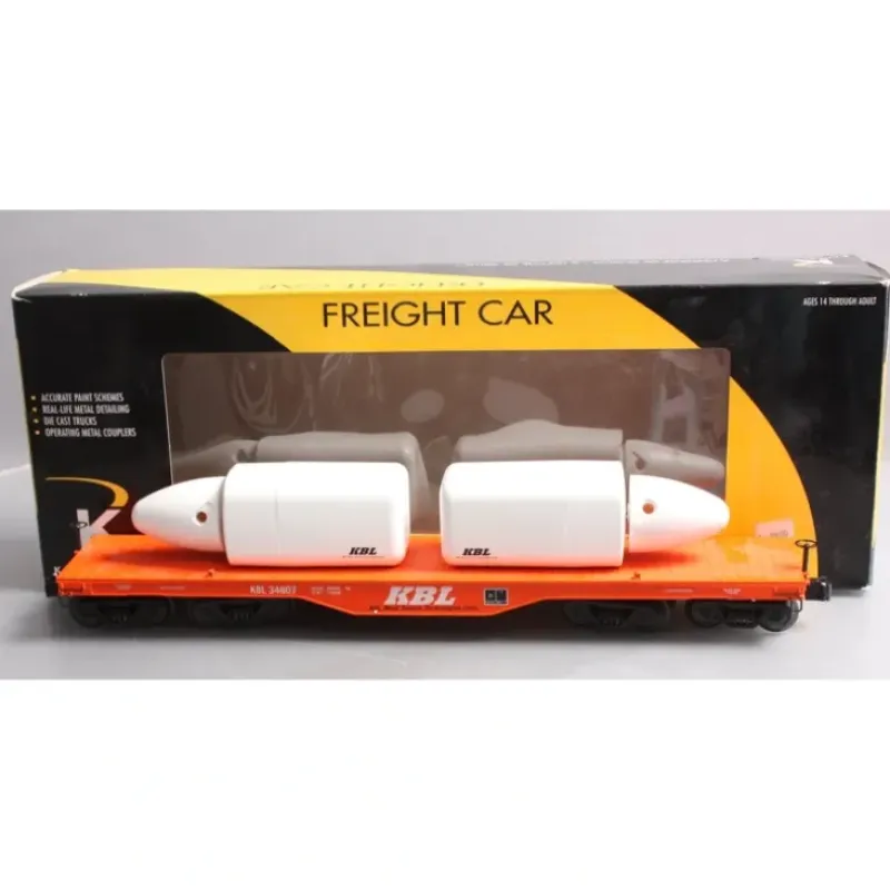 Trains*Lionel 6-22584 O KBL Wind Turbine Technologies 16-Wheel Flatcar w/ 2 Turbines - Model Train Junction: Quality Parts and Art Supplies