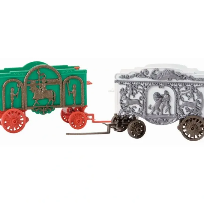 Trains*Lionel 6-22346 O Knight & Animal Tableau Circus Wagons (Pack of 2) - Model Train Junction: Quality Parts and Art Supplies