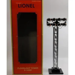 Trains*Lionel 6-14092 O 8-Light Floodlight Tower - Model Train Junction: Quality Parts and Art Supplies