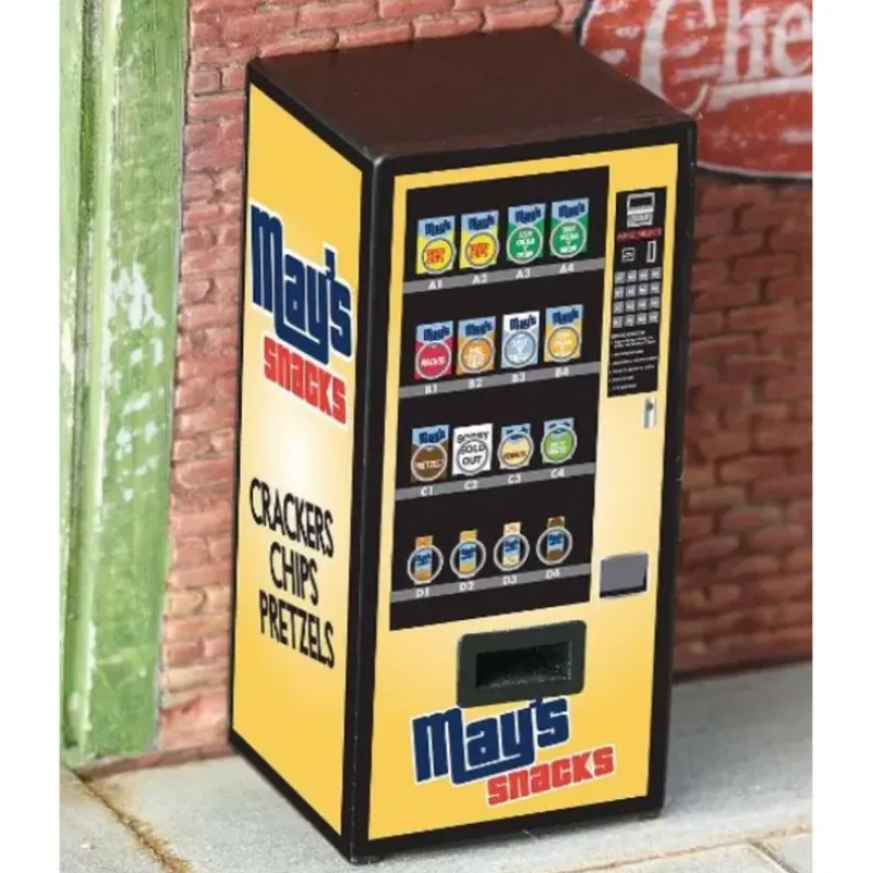 Trains*Lionel 6-22204 O May's Snacks Illuminated Vending Machine - Model Train Junction: Quality Parts and Art Supplies