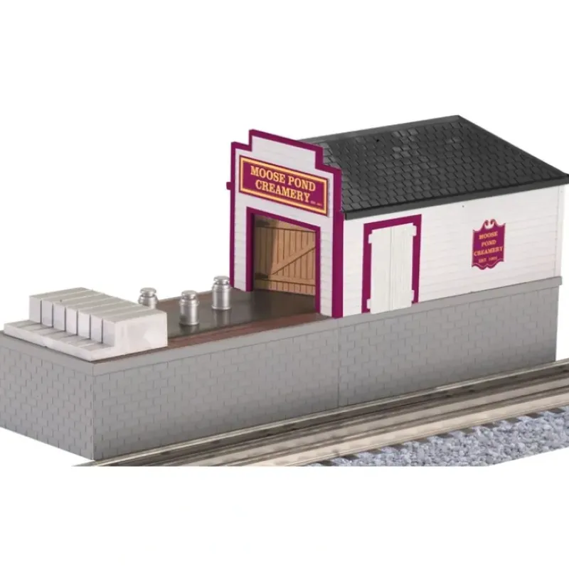 Trains*Lionel 6-22660 O Moose Pond Creamery Operating Loading Depot MT/Box - Model Train Junction: Quality Parts and Art Supplies