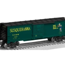 Trains*Lionel 2428310 O New York Susquehanna & Western Boxcar #8310 - Model Train Junction: Quality Parts and Art Supplies