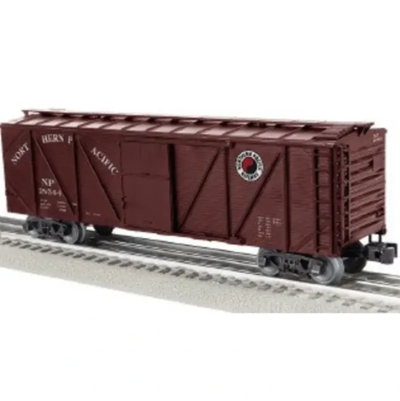 Trains*Lionel 2442181 O Northern Pacific Single Sheath Boxcar #28544 - Model Train Junction: Quality Parts and Art Supplies