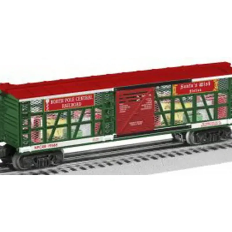 Trains*Lionel 6-19588 O NPCRR Santa Wish Station Transparent Car with Gifts #19588 - Model Train Junction: Quality Parts and Art Supplies