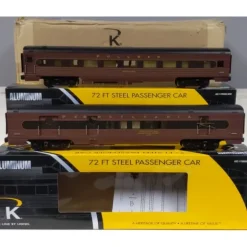 Trains*Lionel 6-22420 O PRR Broadway Limited 18" Aluminum Passenger Cars (Set of 2) - Model Train Junction: Quality Parts and Art Supplies