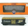 Trains*Lionel 6-39282 O Purdue University Boxcar - Model Train Junction: Quality Parts and Art Supplies