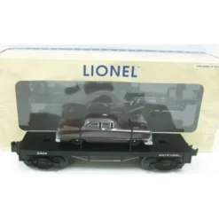 Trains*Lionel 6-39479 O PWC Flatcar with Brown Auto #6404 - Model Train Junction: Quality Parts and Art Supplies