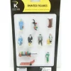 Trains*Lionel 6-21372 O Railroad Station Figures With Accessories (Set of 6) - Model Train Junction: Quality Parts and Art Supplies