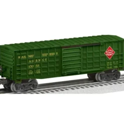 Trains*Lionel 6-15053 O REA Waffle-Sided Boxcar - Model Train Junction: Quality Parts and Art Supplies