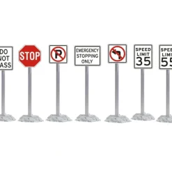 Trains*Lionel 6-21730 O Regulatory Sign Pack (12) - Model Train Junction: Quality Parts and Art Supplies