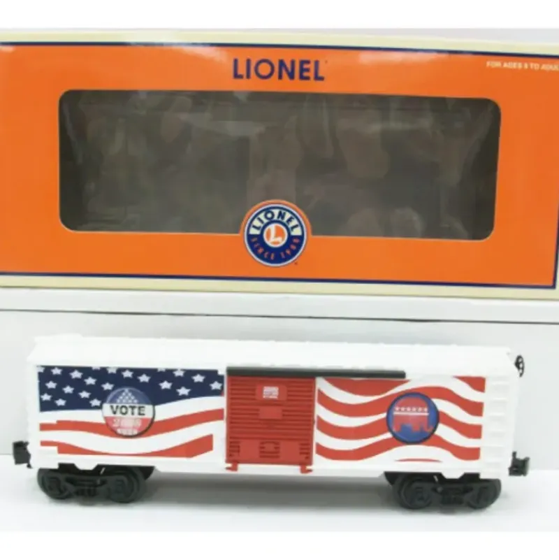 Trains*Lionel 6-25060 O Republican 2008 Election Boxcar - Model Train Junction: Quality Parts and Art Supplies