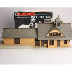 Trains*Lionel 6-2709 O Rico Station Building Kit - Assembled - Model Train Junction: Quality Parts and Art Supplies
