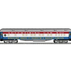 Trains*Lionel 6-22513 O Ringling Bros. 1938-46 18" Heavyweight Advertising Car - Model Train Junction: Quality Parts and Art Supplies