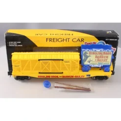 Trains*Lionel 6-22240 O Ringling Bros. Combo Flatcar & Stock Car with Circus Wagon - Model Train Junction: Quality Parts and Art Supplies