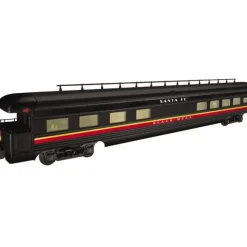Trains*Lionel 6-21703 O Santa Fe Black Mesa 18" Aluminum Business Car - Model Train Junction: Quality Parts and Art Supplies