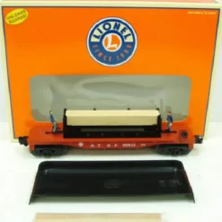 Trains*Lionel 6-36815 O Santa Fe Moe & Joe Operating Flatcar - Model Train Junction: Quality Parts and Art Supplies