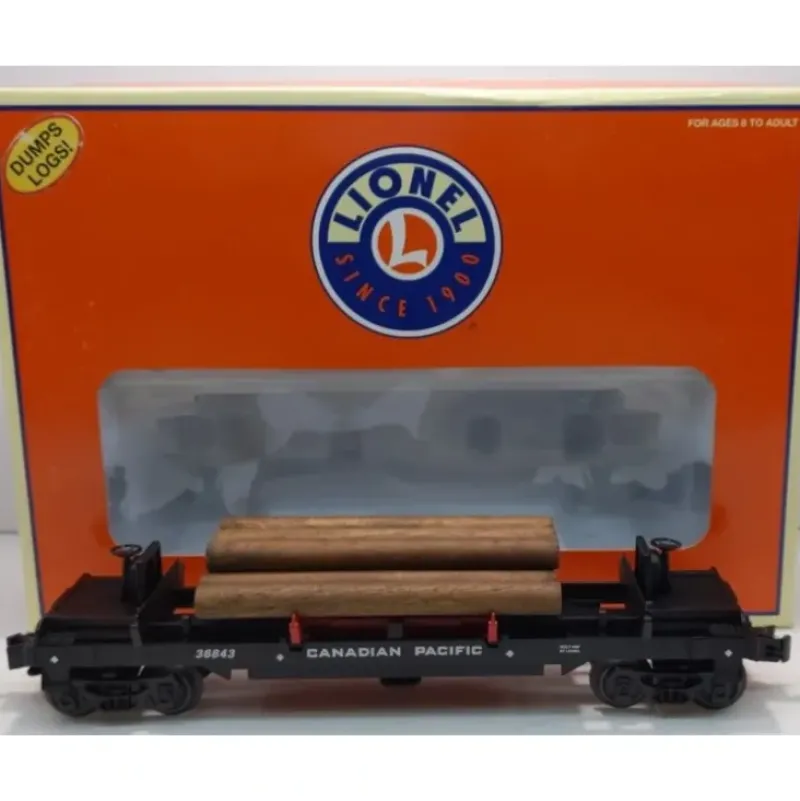 Trains*Lionel 6-36843 O Scale Canadian Pacific Log Dump - Model Train Junction: Quality Parts and Art Supplies