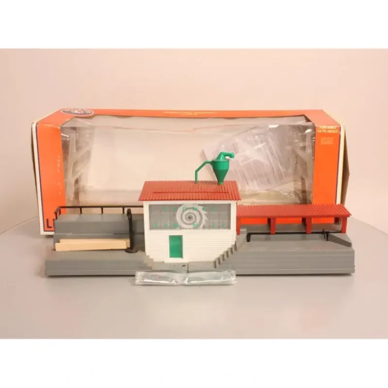Trains|Lionel 6-37919 O Scale Operating Sawmill Accessory MT/Box - Model Train Junction: Quality Parts and Art Supplies