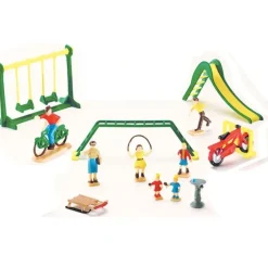 Trains*Lionel 6-21373 O School Yard Figures Plus Accessories (Set of 7) - Model Train Junction: Quality Parts and Art Supplies