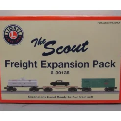 Trains*Lionel 6-30135 O Scout Freight Expansion Pack - Model Train Junction: Quality Parts and Art Supplies