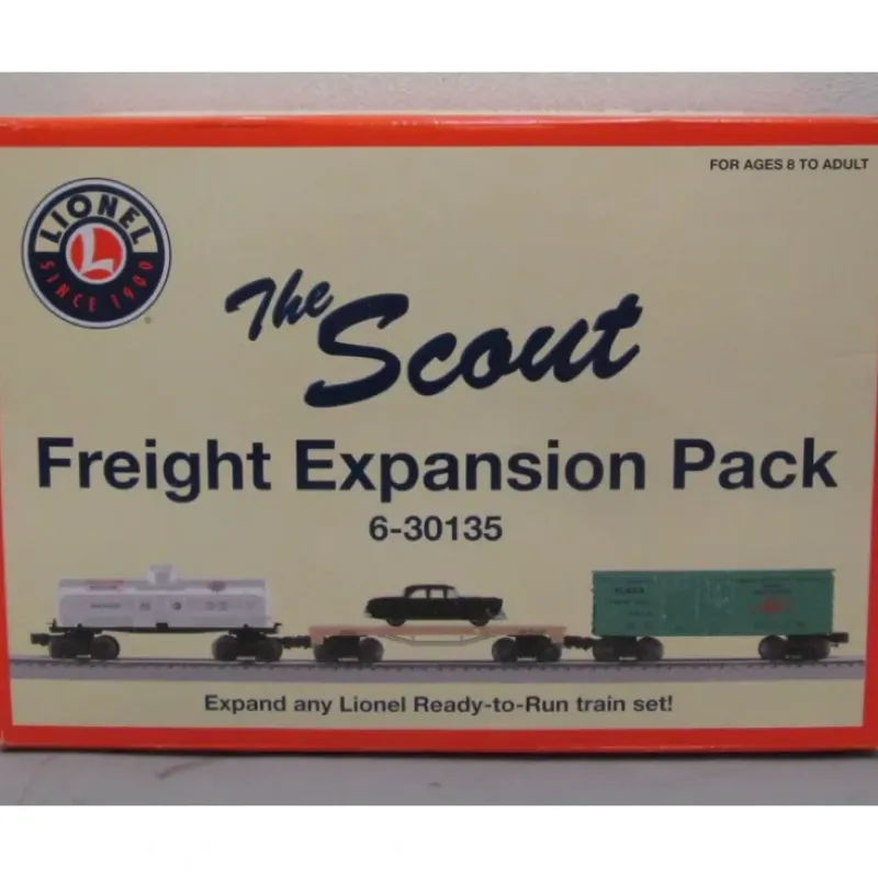 Trains*Lionel 6-30135 O Scout Freight Expansion Pack - Model Train Junction: Quality Parts and Art Supplies
