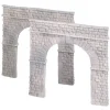 Trains*Lionel 6-21396 O Single Tunnel Portals (Set of 2) - Model Train Junction: Quality Parts and Art Supplies