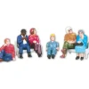 Trains*Lionel 6-21370 O Sitting Figures W/ 2 Benches (Set of 6) - Model Train Junction: Quality Parts and Art Supplies