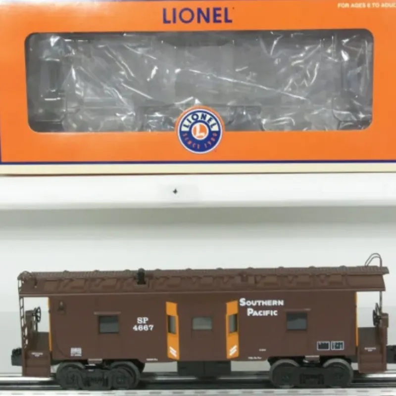 Trains*Lionel 6-29835 O Southern Pacific TrainSounds Caboose #4667 - Model Train Junction: Quality Parts and Art Supplies