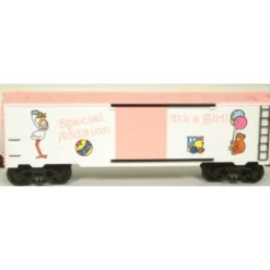 Trains*Lionel 6-21358 O Special Addition It's a Girl Boxcar - Model Train Junction: Quality Parts and Art Supplies