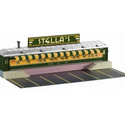 Trains*Lionel 6-22330 O Stellas Smoking Heavyweight Car Diner with Parking Lot - Model Train Junction: Quality Parts and Art Supplies