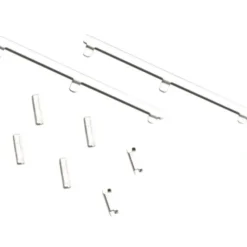 Trains*Lionel 6-22598 O Superstreets Adjustable Straight Roadway Tracks (Set of 2) - Model Train Junction: Quality Parts and Art Supplies