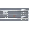 Trains*Lionel 6-21573 O SuperStreets 5" "Stop Ahead" Straight Track (Pack of 2) - Model Train Junction: Quality Parts and Art Supplies