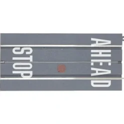 Trains*Lionel 6-21573 O SuperStreets 5" "Stop Ahead" Straight Track (Pack of 2) - Model Train Junction: Quality Parts and Art Supplies