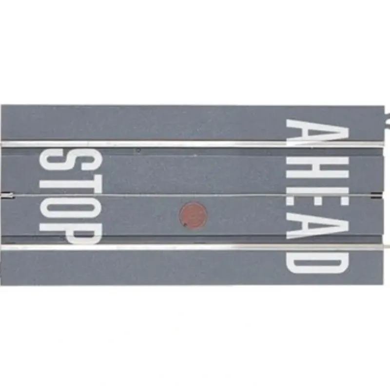 Trains*Lionel 6-21573 O SuperStreets 5" "Stop Ahead" Straight Track (Pack of 2) - Model Train Junction: Quality Parts and Art Supplies